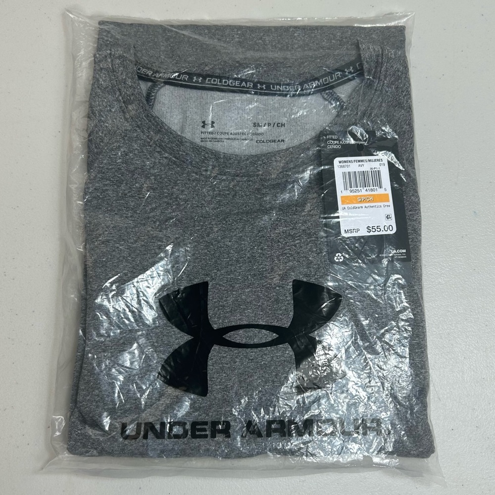 Under Armour Women’s Long Sleeve Gray Tee